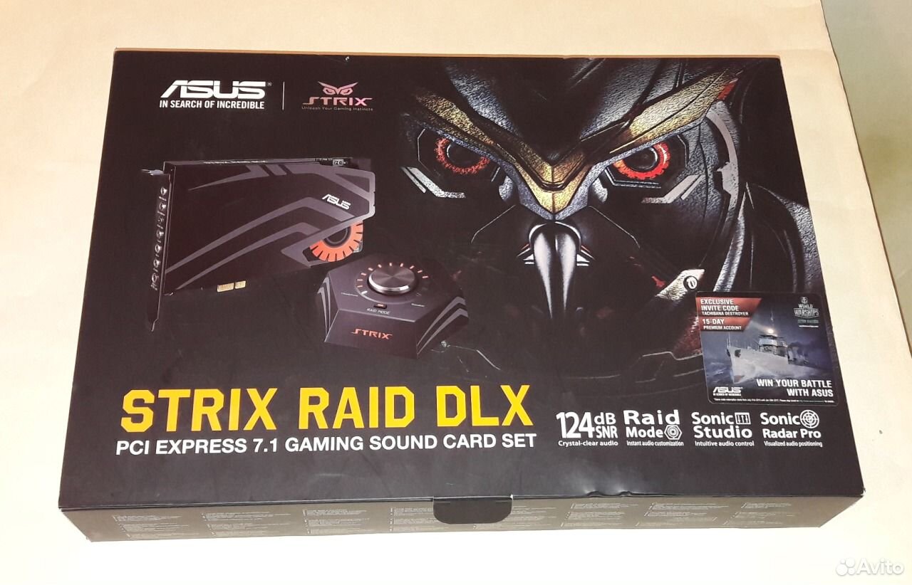 Asus strix raid dlx