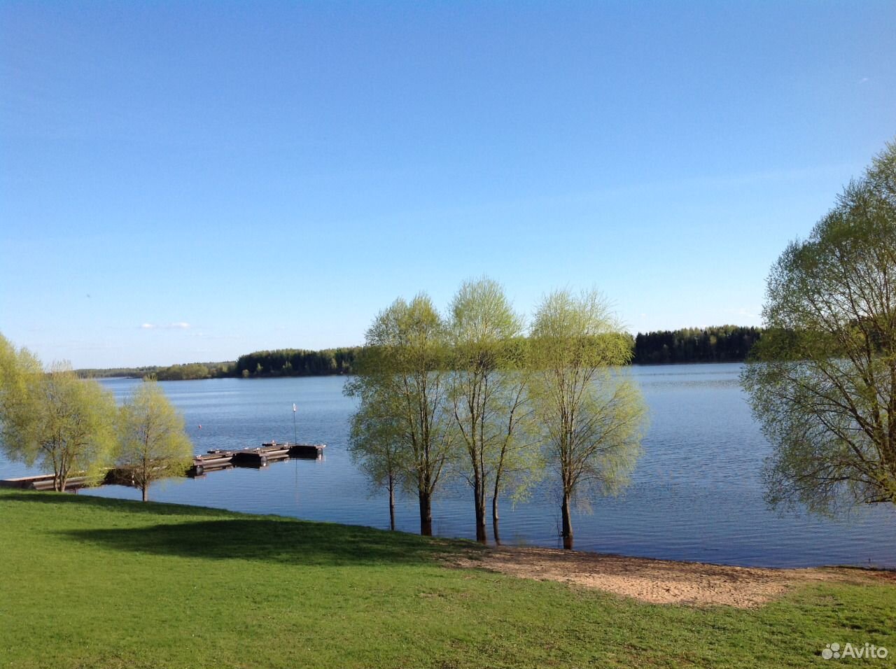 Домика можайском водохранилище