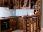 Кухонный гарнитур с барной стойкой под старину объявление продам