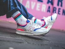 new balance 997h white with laser blue