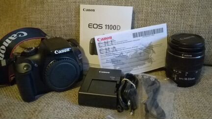 Canon EOS 1100D Kit II 18-55 IS + светофильтр