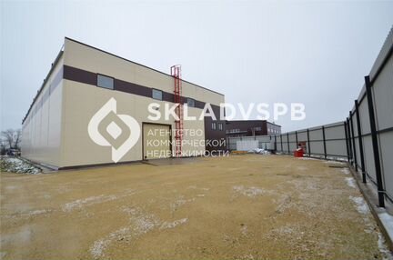 Производственное помещение с кран-балкой, 1320 м²