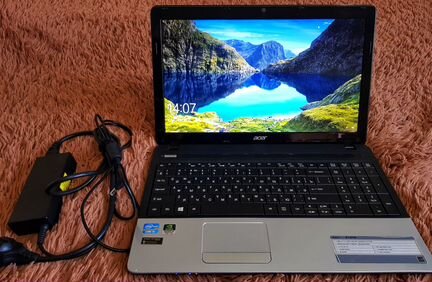 Ноутбук Acer Aspire E1-571G черный