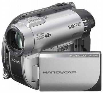 Sony handycam hybrid DCR-DVD610E