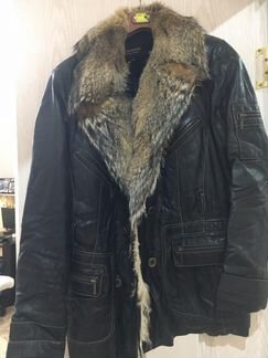 Кожаная куртка и дубленка