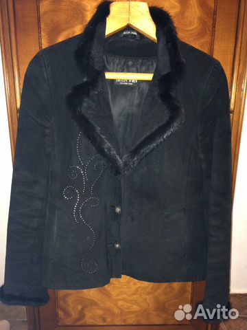 Замшевая итальянская куртка р.44-46 Замшевая итальянская куртка р.44-46