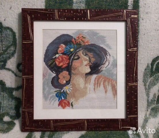 Картина вышитая крестиком