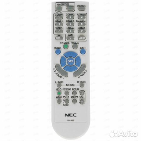 Проектор NEC NP-V332WG для презентаций и кино