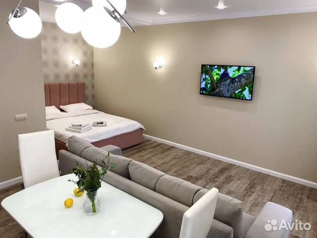 

Квартира-студия, 45 м², 2 кровати