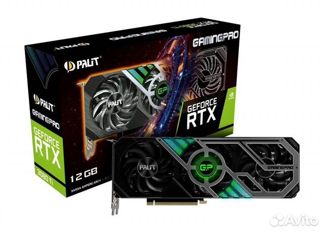 Видеокарта Palit GeForce RTX 3080Ti GamingPro 12GB