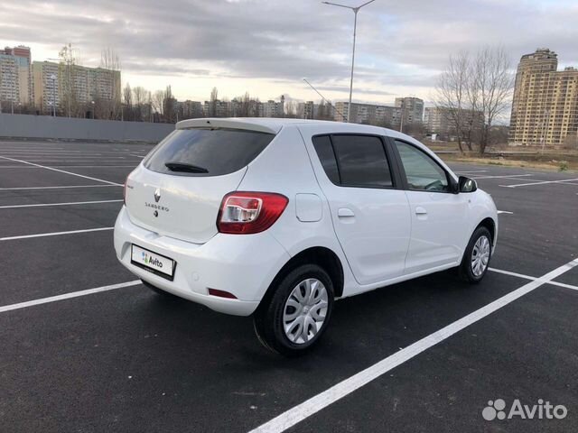 Renault Sandero 1.6 МТ, 2018, 9 700 км