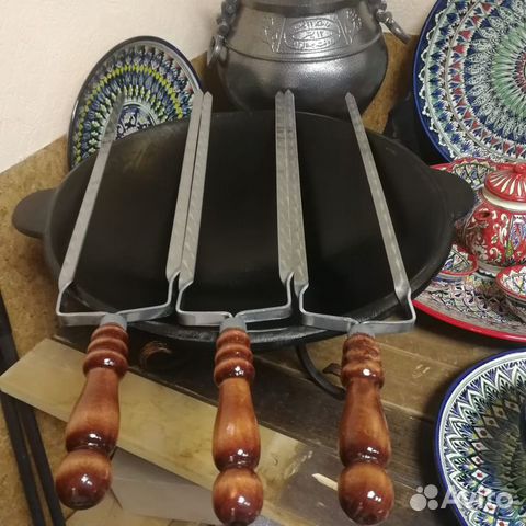 Шампур двойной