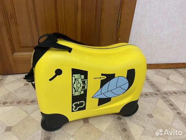 Детский чемодан на колесиках, ручная кладь