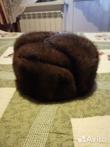 Мужская шапка из ондатры