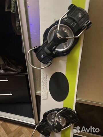 Сноуборд весь комплект (доска, ботинки, крепы)