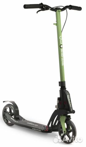 Самокат Globber MY TOO ONE K180 Brake (2023) зелен