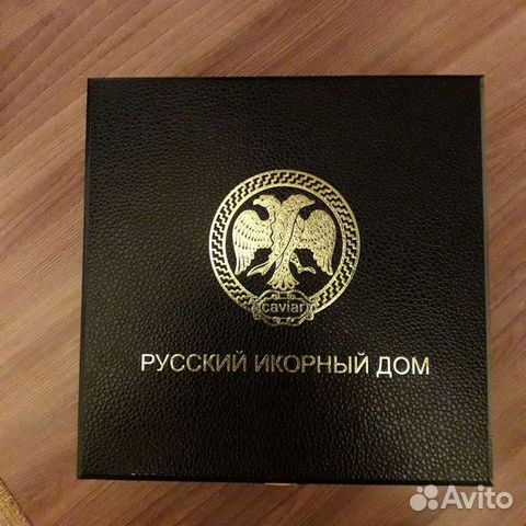 Подарочная шкатулка для икры, баночки