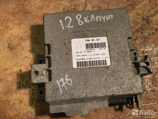 Блок управления двигателем фиат пунто 176 1.2