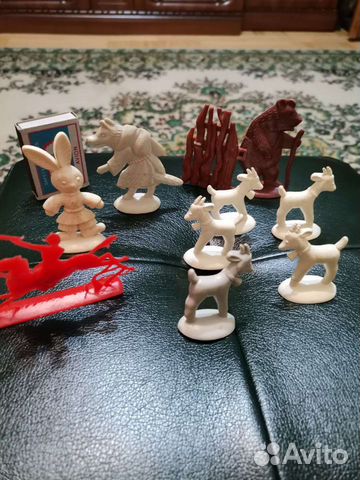 Пластмассовые игрушки СССР