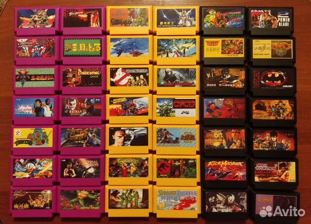 Картриджи Dendy + Dendy Junior 2