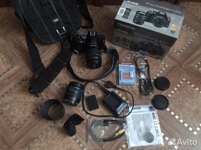 Зеркальный фотоаппарат olympus e-620