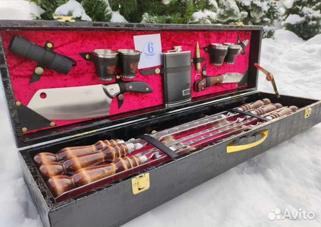 Шашличный набор подарочный