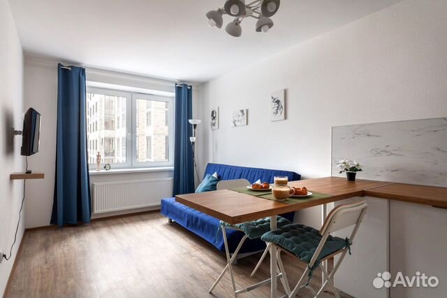 

1-к. квартира, 34 м², 2 кровати