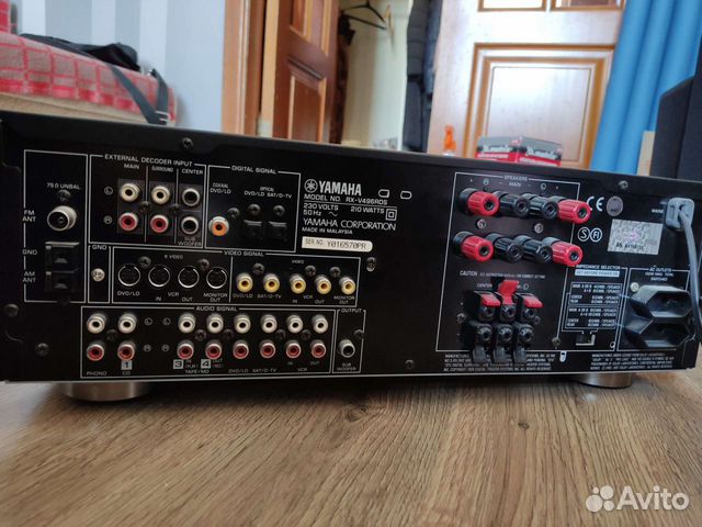 Ресивер усилитель: Yamaha RX-v496RDS