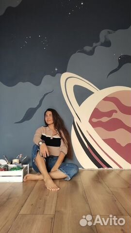 Художественная роспись и граффити стен детской