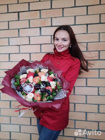 Съедобные букеты, клубника в шоколаде Краснодар