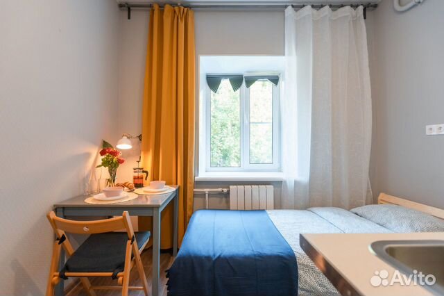 

Квартира-студия, 15 м², 1 кровать