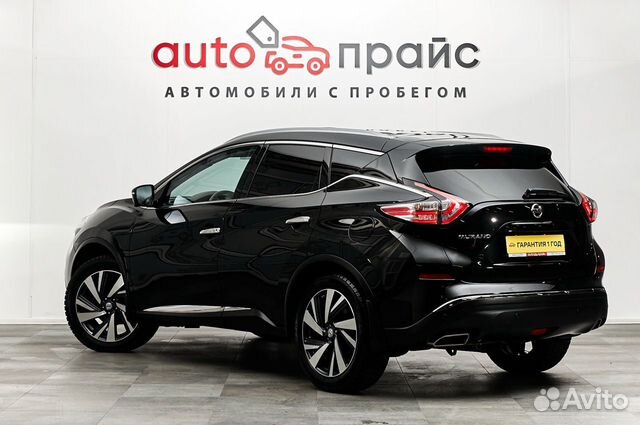 Nissan Murano 3.5 CVT, 2017, 73 700 км