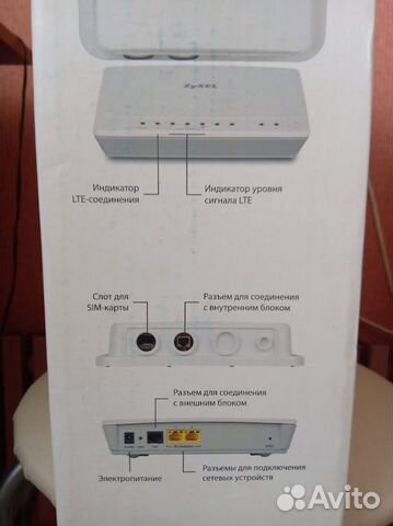 4G LTE модем zyxel LTE6100