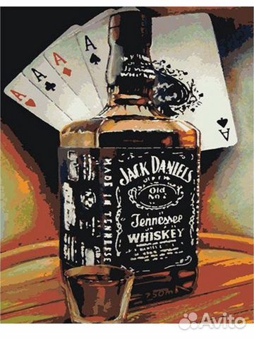 Новая Картина по номерам 40 50 Jack