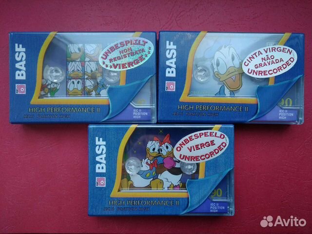 Аудиокассеты Basf That's Donald-High Performance