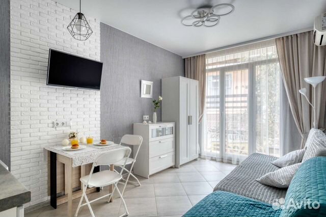 

Квартира-студия, 19 м², 2 кровати