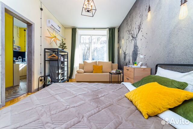 

1-к. квартира, 35 м², 2 кровати