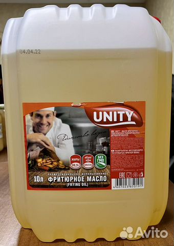 Фритюрное масло подсолночное раф дезодор 10л