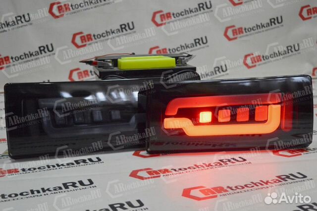 Задние led фонари в стиле Ауди ваз 2105/2107
