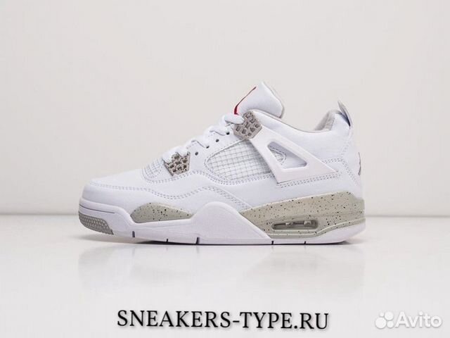 Кроссовки Nike Air Jordan 4 Retro White Oreo