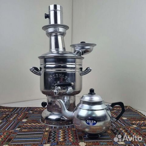 Дровяной самовар 4л+1л