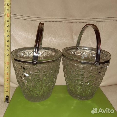 Ваза-ведёрко конфетница ссср, 60-е г