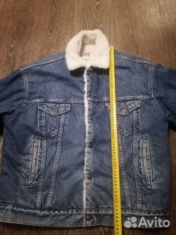 Джинсовая куртка мужская Sherpa Trucker Levis L