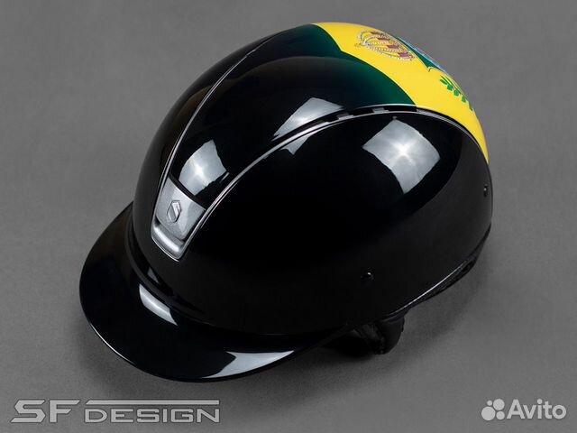 Шлем Yellow Sun Green Brazil