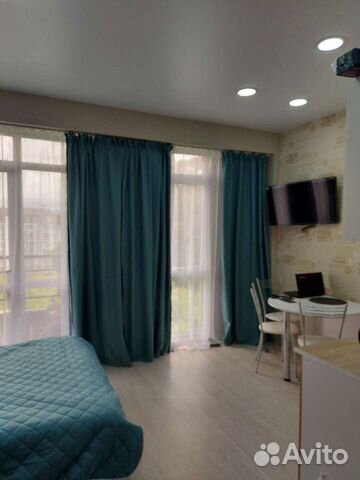 

Квартира-студия, 28 м², 2 кровати