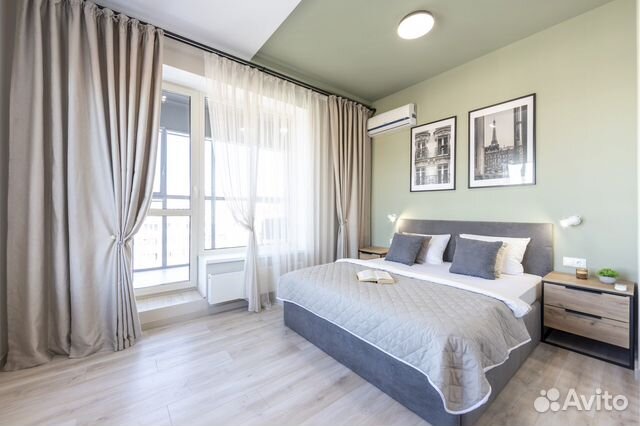 

Квартира-студия, 45 м², 2 кровати