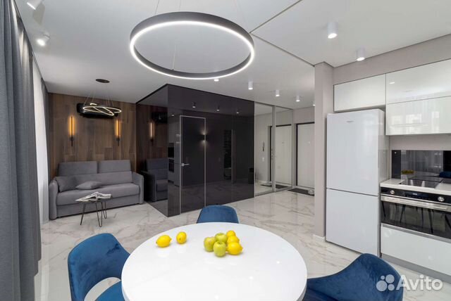 

Квартира-студия, 40 м², 2 кровати