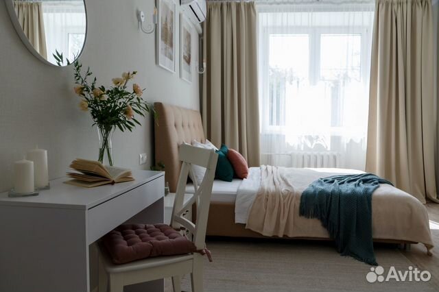 

1-к. квартира, 34 м², 2 кровати
