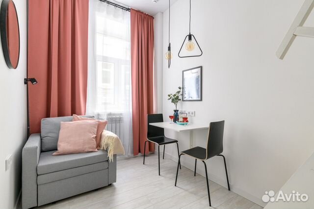 

Квартира-студия, 13 м², 2 кровати