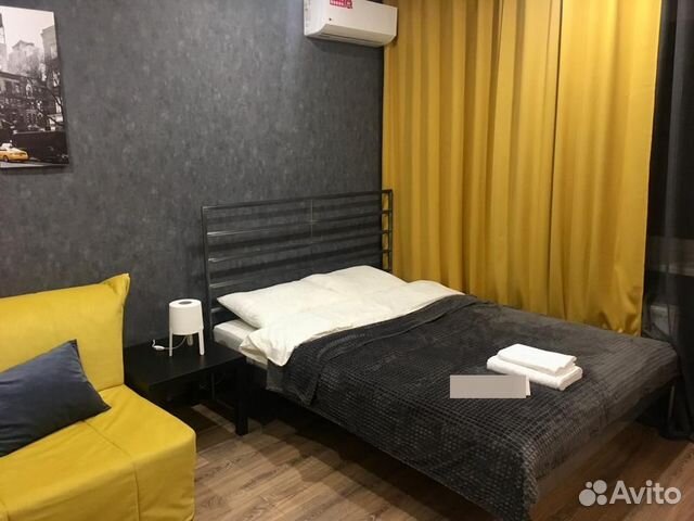 

Квартира-студия, 30 м², 2 кровати